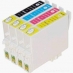Komplet tuszy (CMYK) do Epson D78 / DX4000 / 5000
