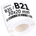 Etykiety Oryginalne Niimbot 30x20 mm (Biały)