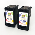 Tusze Zamienniki PG-510 + CL-511 do Canon (2970B010) (komplet)