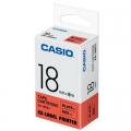 Taśma Barwiąca Oryginalna Casio XR-18RD1 (XR18RD1) (Czerwony) (18 mm, 8 m)