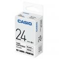 Taśma Barwiąca Oryginalna Casio XR-24WE1 (XR24WE1) (Biały) (24 mm, 8 m)