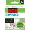 Taśma Barwiąca Oryginalna DYMO D1-53717 (D1-53717) (Czerwony) (24 mm, 7 m)