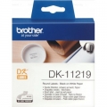 Etykiety Oryginalne Brother DK-11219 (DK-11219) (Biały) (1000 szt., 12 mm)