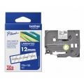 Taśma Oryginalna Brother TZe-135 (TZE135) (Przezroczysty) (12 mm, 8 m, Przezroczysta, Biały)