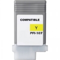 Tusz Zamiennik PFI-107Y do Canon (6708B001) (Żółty)