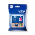 Tusz Oryginalny Brother LC-521 M (LC521M) (Purpurowy)