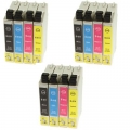 3x Tusze Zamienniki T0615 do Epson (C13T06154010) (komplet)