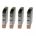 4x Tusz Zamiennik T1281 do Epson (C13T12814010) (Czarny)