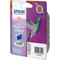 Tusz Oryginalny Epson T0806 (C13T08064011) (Jasny purpurowy)