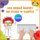 Jak dodać napisy do filmu w Canvie
