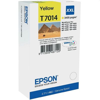 Tusz oryginalny T7014 do Epson (C13T70144010) (Żółty)