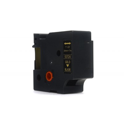 Taśma zamiennik D1-53724 do DYMO (D1-53724) (Czarny) Taśma zamiennik D1-53724 do DYMO (D1-53724) (Czarny)