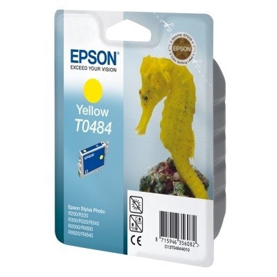 Tusz oryginalny T0484 do Epson (C13T04844010) (Żółty)