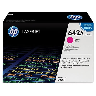 Toner oryginalny 642A do HP (CB403A) (Purpurowy)