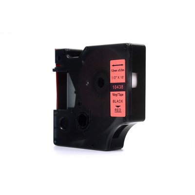 Taśma zamiennik 18438 do DYMO (18438) (Czerwony) Taśma zamiennik 18438 do DYMO (18438) (Czerwony)