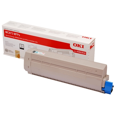 Toner oryginalny MC873 do Oki (45862818) (Czarny)