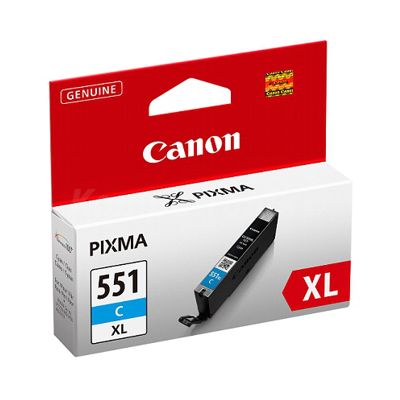 Tusz oryginalny CLI-551 C XL do Canon (6444B001) (Błękitny)