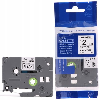 Taśma oryginalny TZe-335 do Brother (TZE335) (Czarny) Taśma oryginalny TZe-335 do Brother (TZE335) (Czarny)