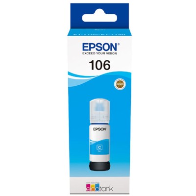 Tusz oryginalny 106 do Epson (C13T00R240) (Błękitny)