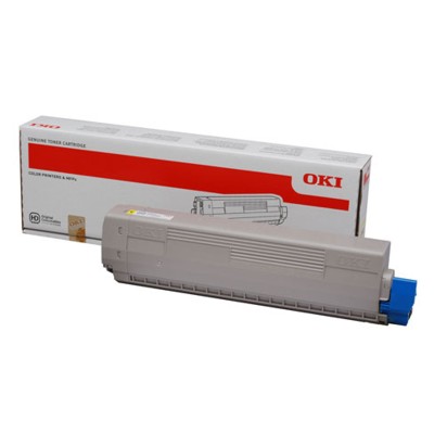 Toner oryginalny C822 do Oki (44844613) (Żółty)