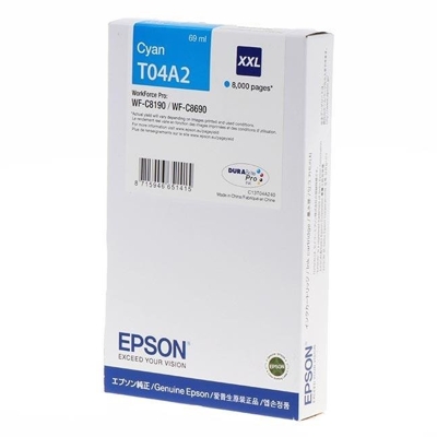 Tusz oryginalny T04A2 XXL do Epson (C13T04A240) (Błękitny)