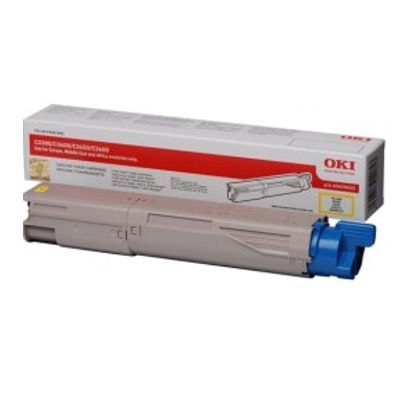 Toner oryginalny C3300 do Oki (43459329) (Żółty)