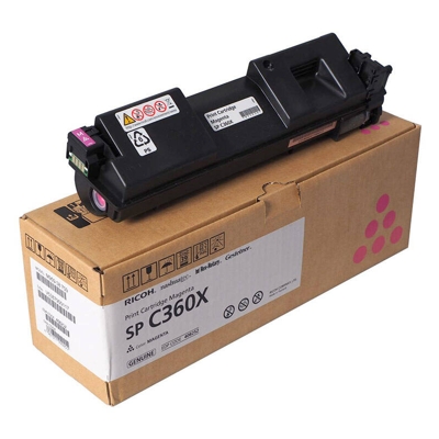 Toner oryginalny C360X do Ricoh (408252) (Purpurowy)