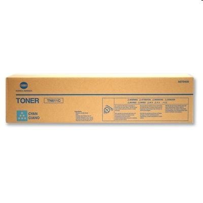 Toner oryginalny TN-611C do KM (TN611C) (Błękitny)