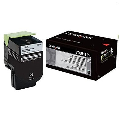 Toner oryginalny 702HK do Lexmark (70C2HK0) (Czarny)