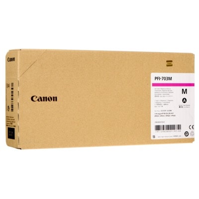 Tusz oryginalny PFI-707M do Canon (9823B001) (Purpurowy)