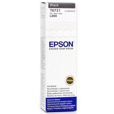 Tusz oryginalny T6731 do Epson (C13T67314A) (Czarny)