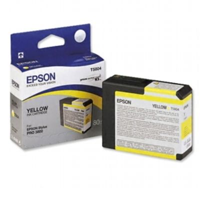 Tusz oryginalny T5804 do Epson (C13T580400) (Żółty)