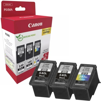 Tusze oryginalne 2 x PG-540L + CL-541XL do Canon (5224B017) (komplet)
