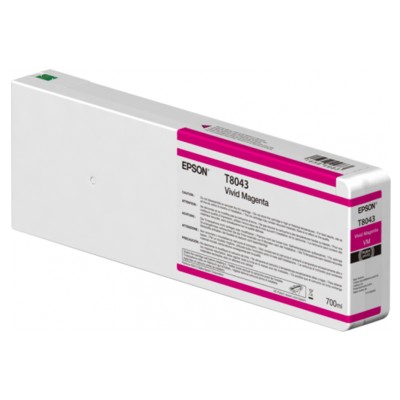 Tusz oryginalny T8043 do Epson (C13T804300) (Purpurowy)