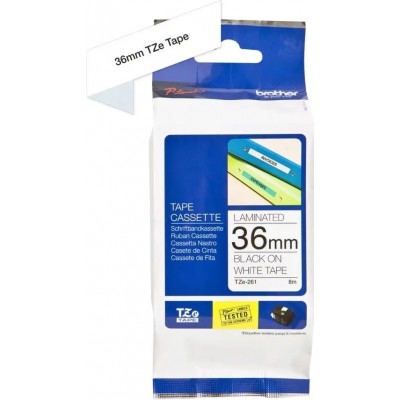 Taśma oryginalny TZe-261 do Brother (TZE261) (Biały) Taśma oryginalny TZe-261 do Brother (TZE261) (Biały)