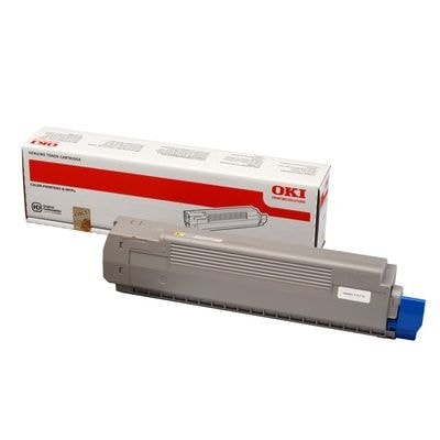 Toner oryginalny C801/821 do Oki (44643001) (Żółty)