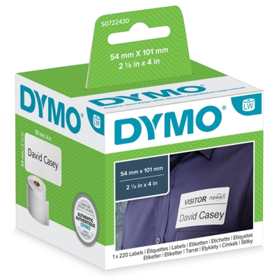 Etykiety oryginalny LW-VP12-99014 do DYMO (LW-VP12-99014) (Biały)