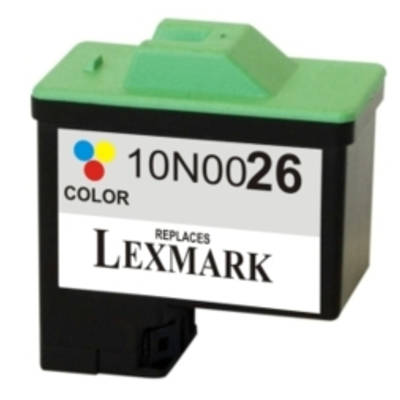 Regeneracja tusz 26 do Lexmark (10N0026E) (Kolorowy)