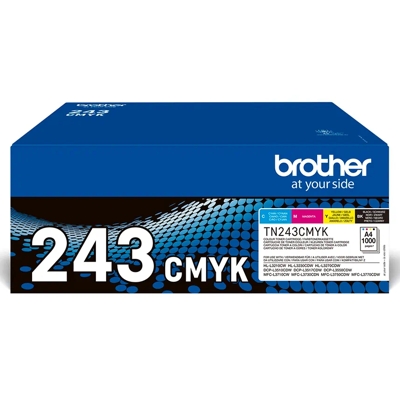 Tonery oryginalne TN-243 CMYK do Brother (TN-243CMYK) (komplet)