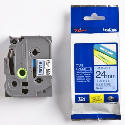 Taśma oryginalny TZe-551 do Brother (TZe551) (Niebieski)