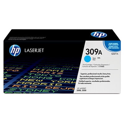 Toner oryginalny 309A do HP (Q2671A) (Błękitny)