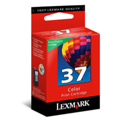 Tusz oryginalny 37 do Lexmark (18C2140E) (Kolorowy)