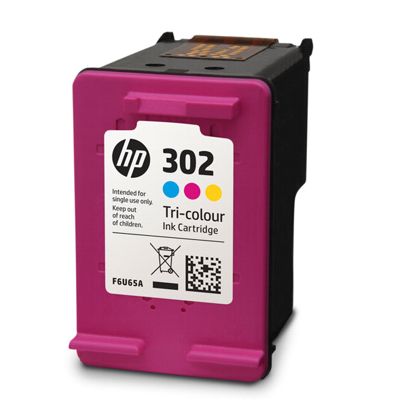 Regeneracja tusz 302 do HP (F6U65AE) (Kolorowy)