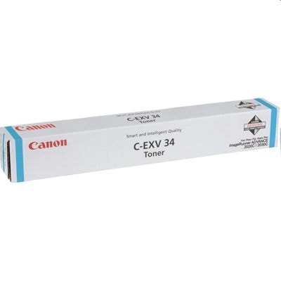 Toner oryginalny C-EXV 34 C do Canon (3783B002) (Błękitny)