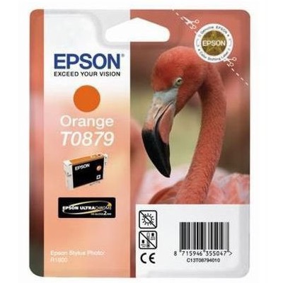 Tusz oryginalny T0879 do Epson (C13T08794010) (Pomarańczowy)