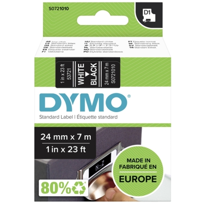 Taśma Barwiąca oryginalny D1-53721 do DYMO (D1-53721) (Czarny)