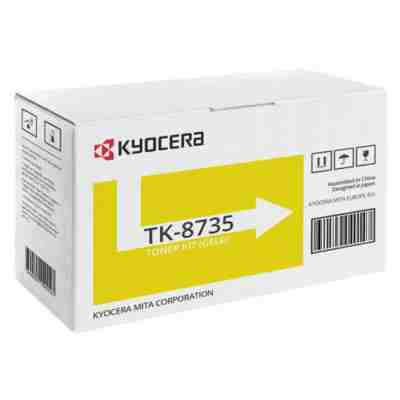 Toner oryginalny TK-8735Y do Kyocera (1T02XNANL0) (Żółty)