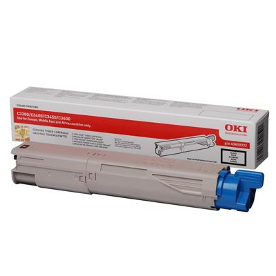 Toner oryginalny C3300 do Oki (43459332) (Czarny)