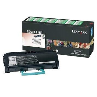 Toner oryginalny E260A11E do Lexmark (E260A11E) (Czarny)