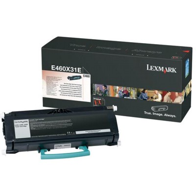 Toner oryginalny E460 do Lexmark (E460X31E) (Czarny)